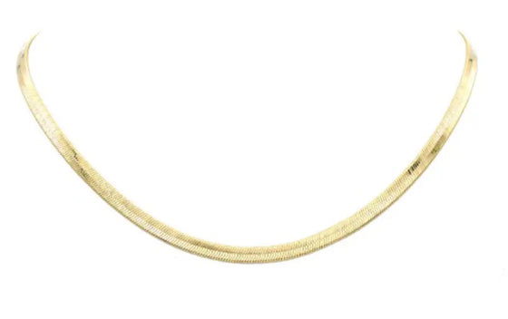 THE HERRINGBONE GLAM NECKLACE SHOP PRISCILLA LEE