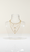 The Valencia Layered Gold Necklace Set