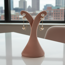  The Celeste Pearl Chain Earring