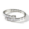 EMERALD CUT CUFF BRACELET SHOP PRISCILLA LEE