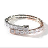 EMERALD CUT CUFF BRACELET SHOP PRISCILLA LEE