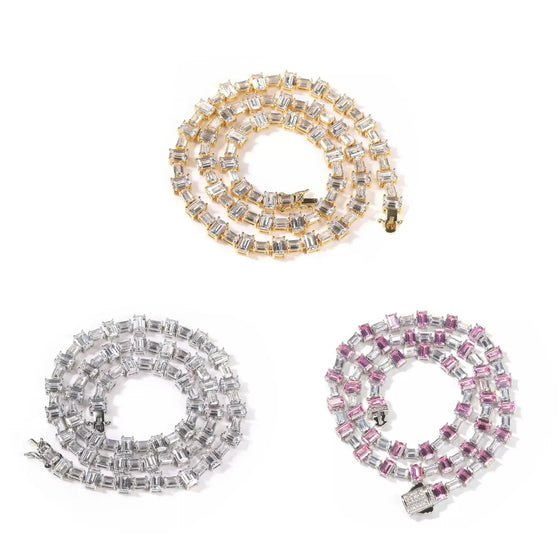 EMERALD CUT NECKLACE SHOP PRISCILLA LEE