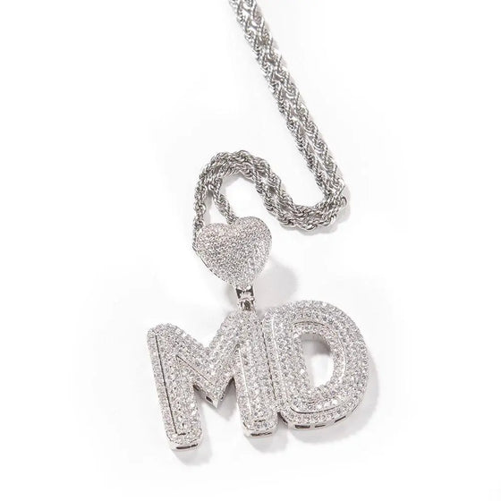 CUSTOM HEART PENDANT NECKLACE SHOP PRISCILLA LEE