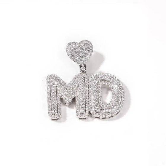 CUSTOM HEART PENDANT NECKLACE SHOP PRISCILLA LEE