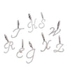 MINI CURSIVE INITIAL TENNIS CHAIN NECKLACE