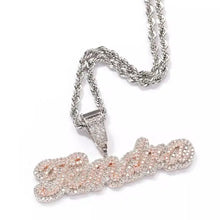  Cursive Pendant Name Necklace SHOP PRISCILLA LEE