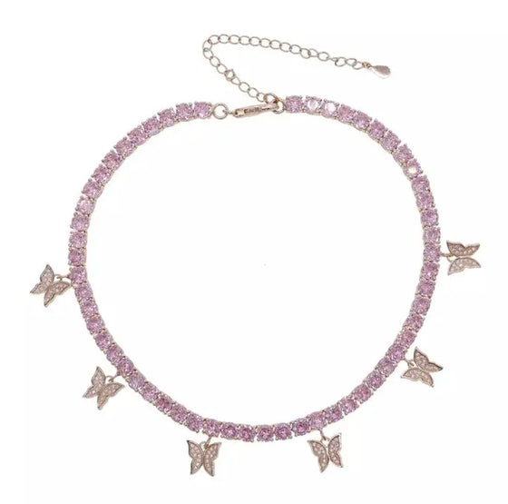 Bianca Tennis Choker SHOP PRISCILLA LEE