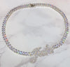 Iced Out Tennis Chain Name Necklace SHOP PRISCILLA LEE