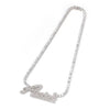 Iced Out Tennis Chain Name Necklace 2.0 SHOP PRISCILLA LEE