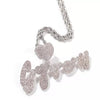 HEART PENDANT NAME NECKLACE