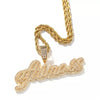 Cursive Pendant Name Necklace SHOP PRISCILLA LEE