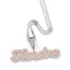 Cursive Pendant Name Necklace SHOP PRISCILLA LEE