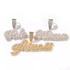 Cursive Pendant Name Necklace SHOP PRISCILLA LEE