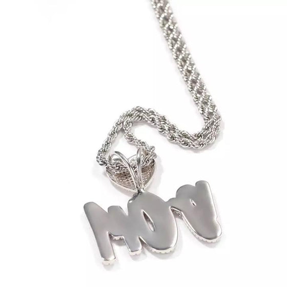 HEART PENDANT NAME NECKLACE