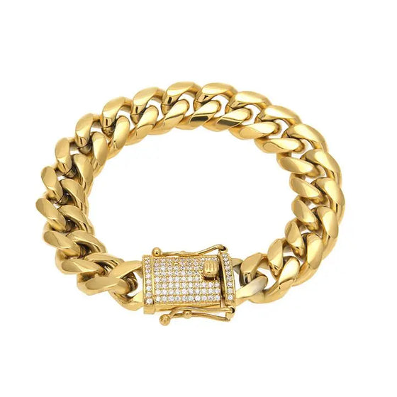 CHUNKY CUBAN LINK BRACELET