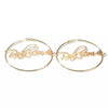 CUSTOM HOOP EARRINGS