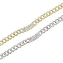  CUBAN LINK BAR NECKLACE SHOP PRISCILLA LEE