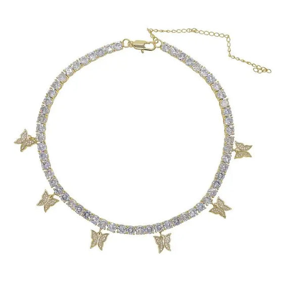 Bianca Tennis Choker SHOP PRISCILLA LEE