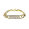 CUBAN LINK BAR BRACELET SHOP PRISCILLA LEE