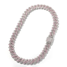  TWO-TONE 13MM CUBAN LINK NECKLACE