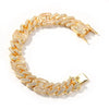 14MM CUBAN LINK BAGUETTE BRACELET