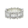 ICY BAGUETTE ETERNITY BAND