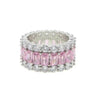 PINK BAGUETTE ETERNITY BAND