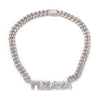 Copy of Baguette Chain Name Necklace SHOP PRISCILLA LEE