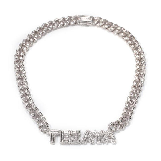 Copy of Baguette Chain Name Necklace