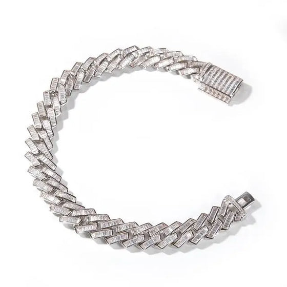 20mm Cuban Link Baguette Chain SHOP PRISCILLA LEE