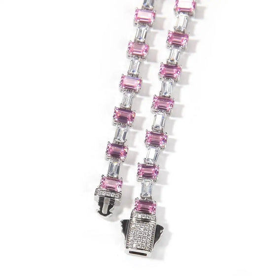 EMERALD CUT NECKLACE SHOP PRISCILLA LEE