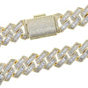 19MM BAGUETTE CUBAN LINK CHAIN