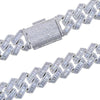 19MM BAGUETTE CUBAN LINK CHAIN